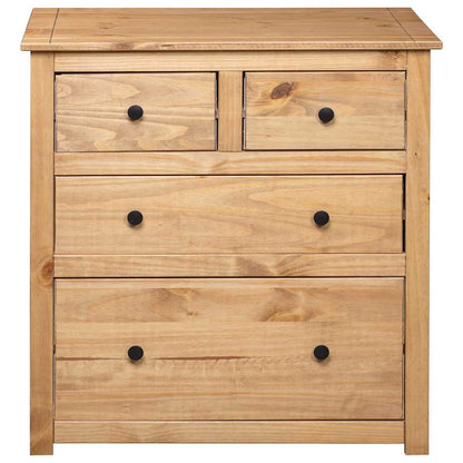 282655 vidaXL Sideboard 80x40x83 cm Pinewood Panama Range