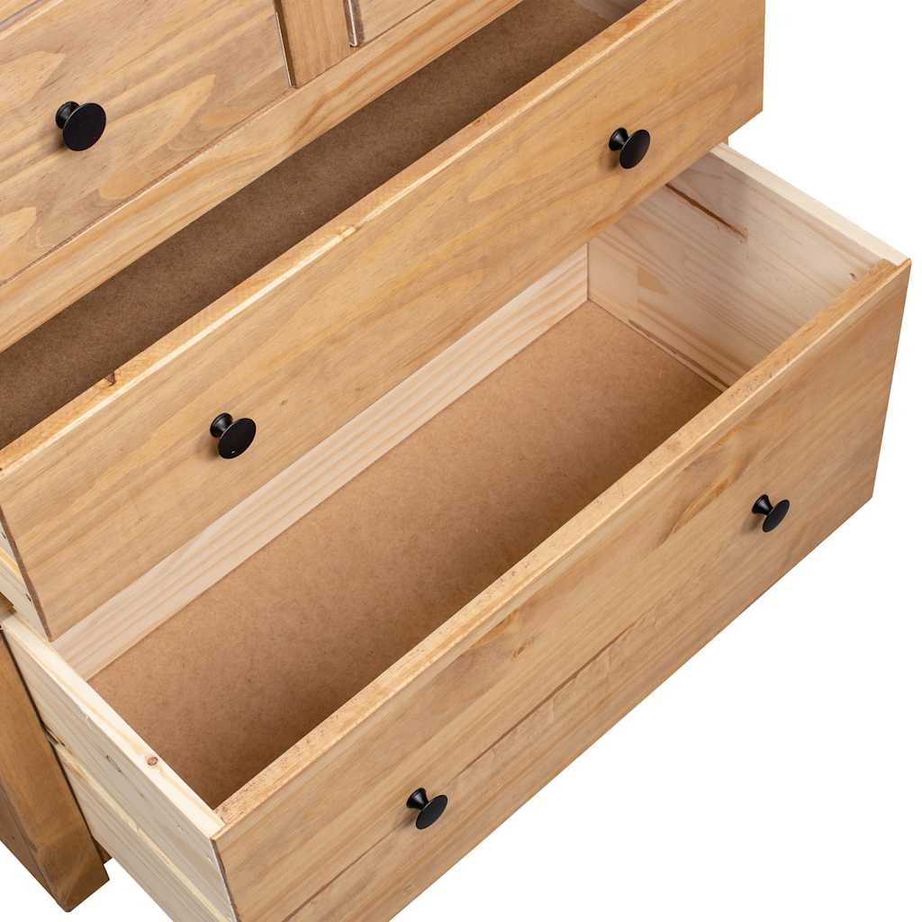 282655 vidaXL Sideboard 80x40x83 cm Pinewood Panama Range