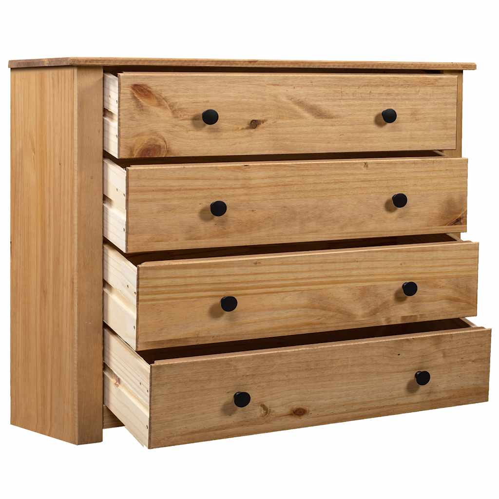 282658 vidaXL Side Cabinet 80x40x73 cm Pine Panama Range