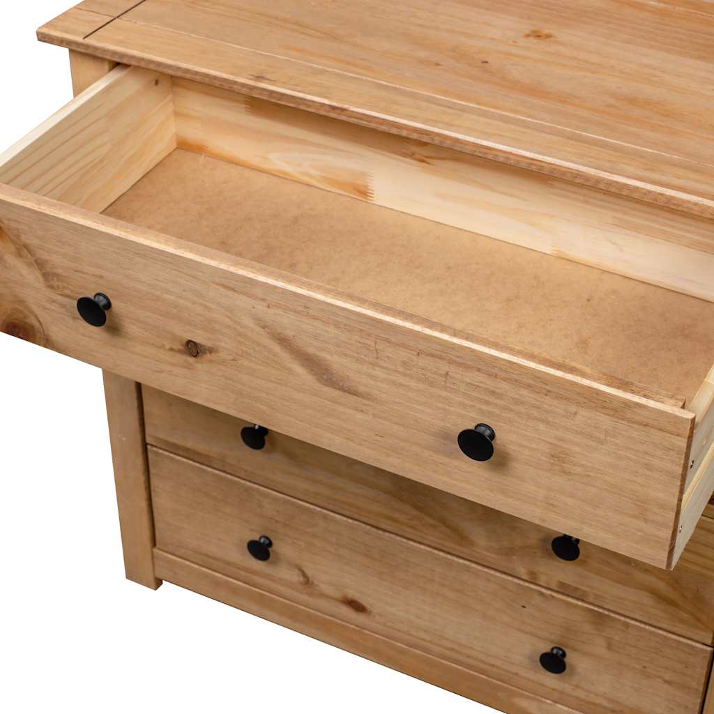 282658 vidaXL Side Cabinet 80x40x73 cm Pine Panama Range