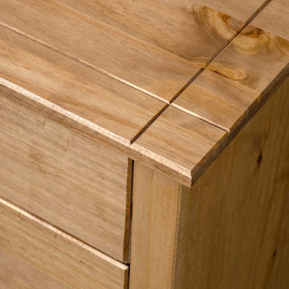 282658 vidaXL Side Cabinet 80x40x73 cm Pine Panama Range