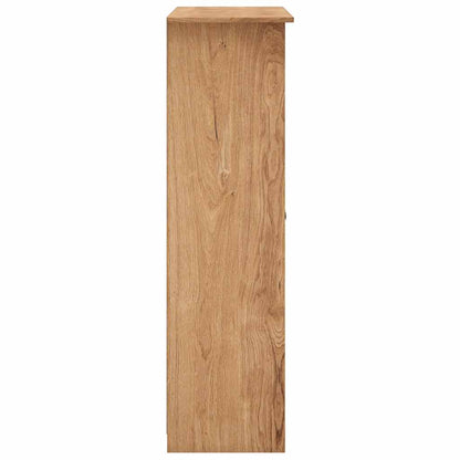 282661 vidaXL 3-Door Wardrobe 118x50x171,5 cm Pine Panama Range