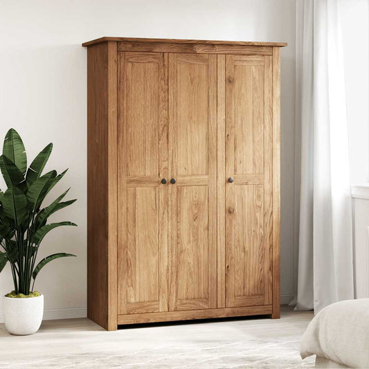 3-Door Wardrobe 118x50x171.5 cm Pine Panama Range