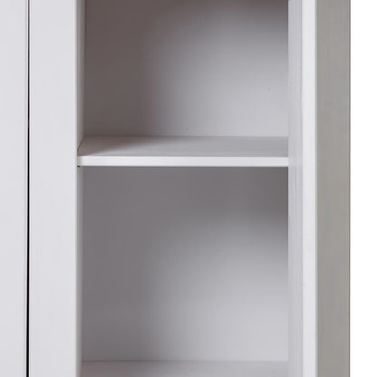 282663 vidaXL 3-Door Wardrobe White 118x50x171,5 cm Pine Panama Range