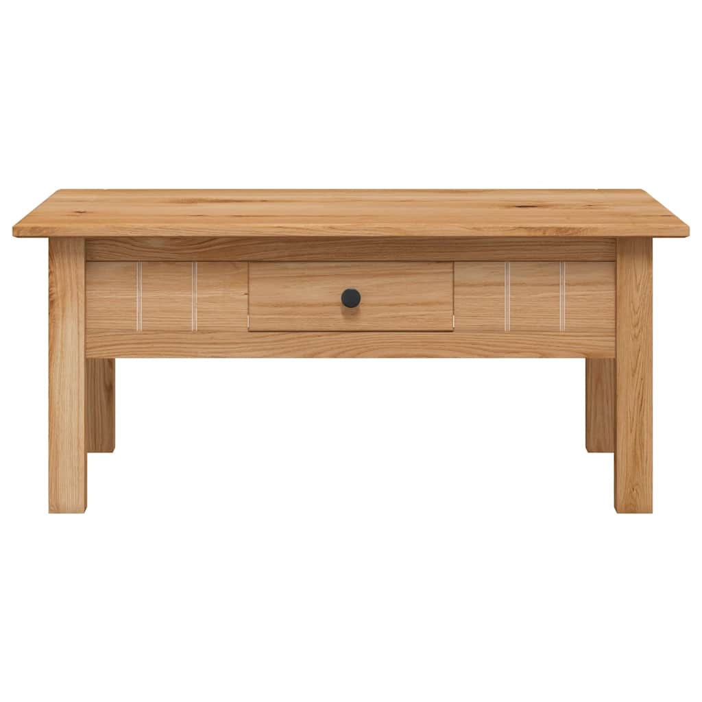 282682 vidaXL Coffee Table 100x60x43,5 cm Solid Pine Wood Panama Range