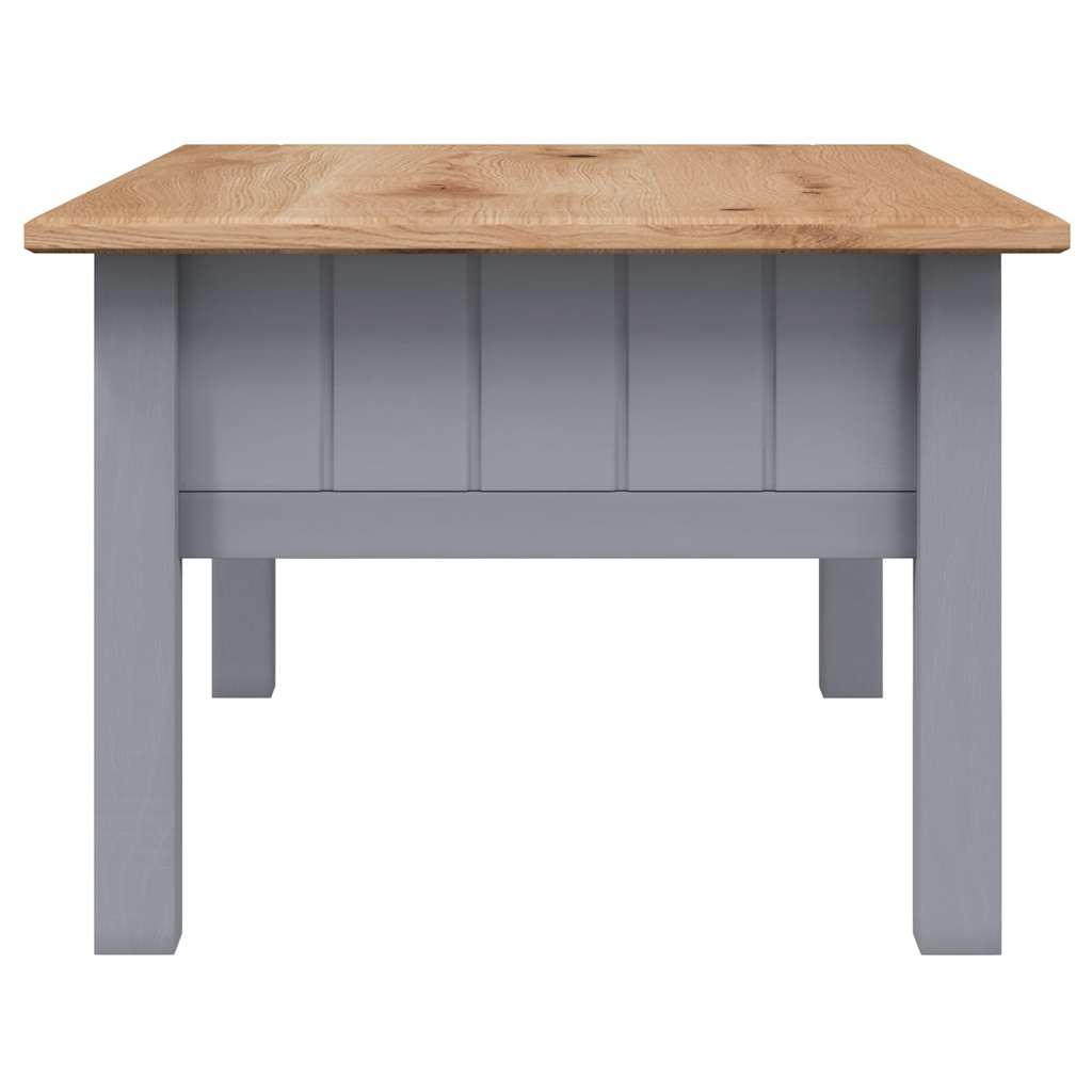 Coffee Table Grey 100x60x43.5 cm Solid Pine Wood Panama Range