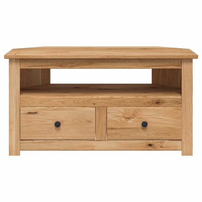 282685 vidaXL Corner TV Cabinet 93x49x49 cm Solid Pine Panama Range