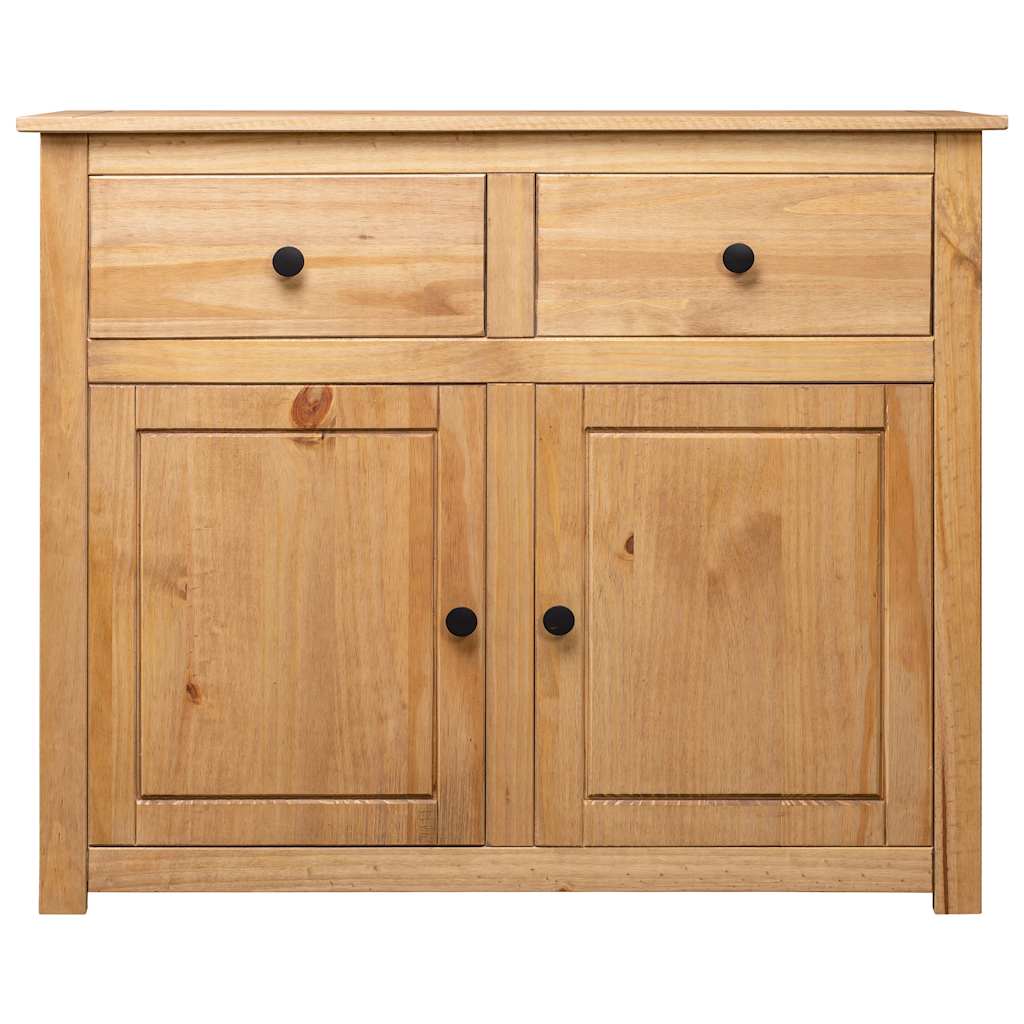282697 vidaXL Sideboard 93x40x80 cm Solid Pinewood Panama Range