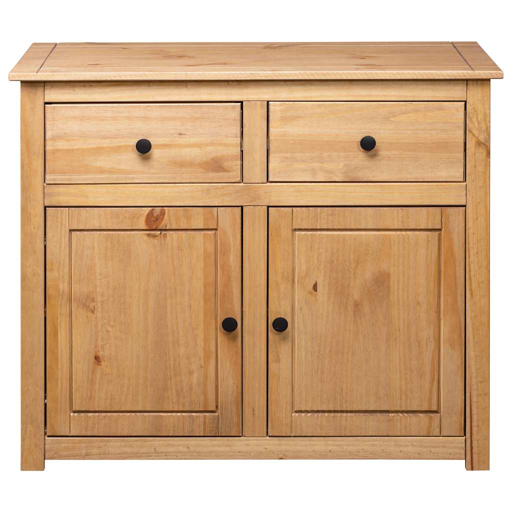 282697 vidaXL Sideboard 93x40x80 cm Solid Pinewood Panama Range