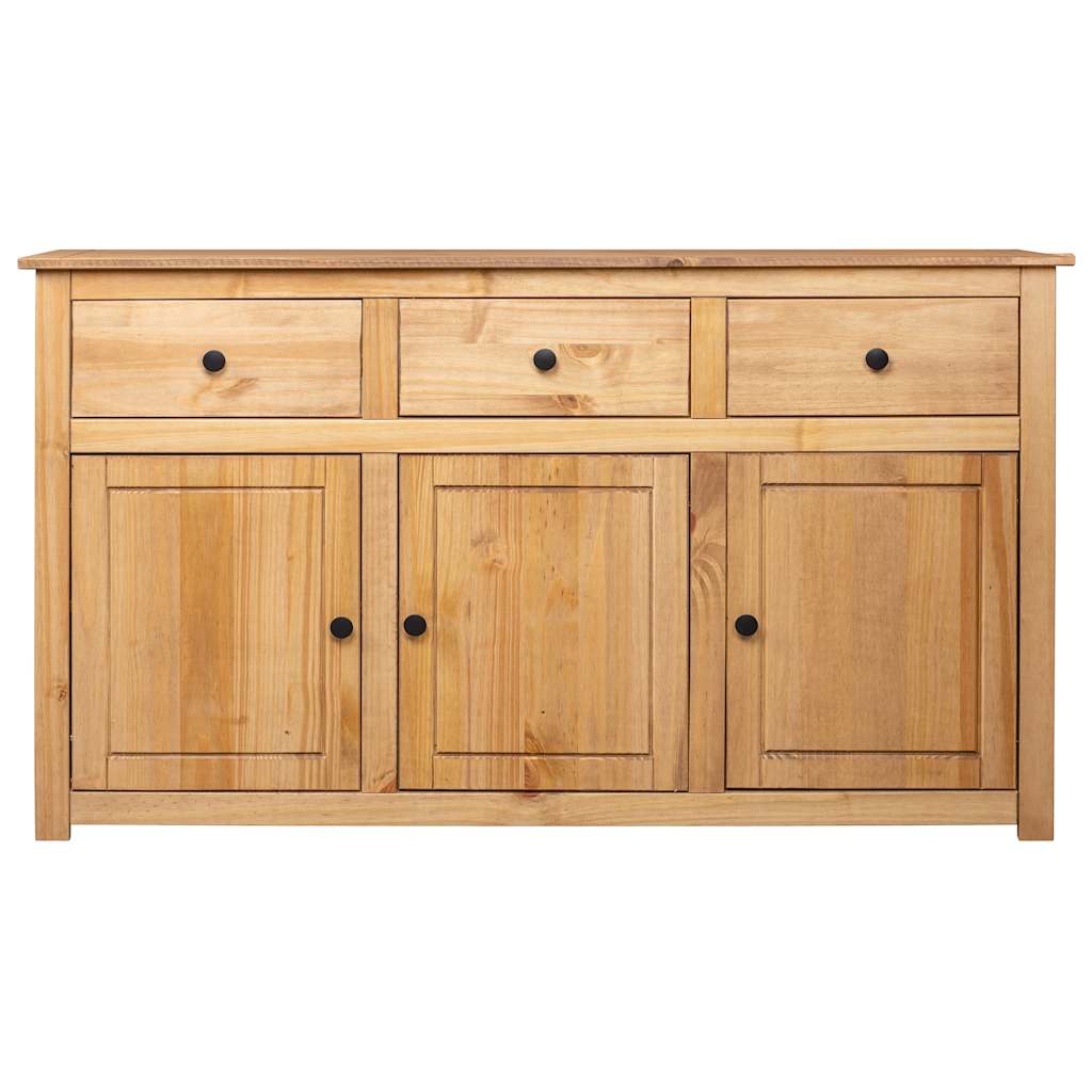 282703 vidaXL Sideboard 135x40x80 cm Solid Pinewood Panama Range