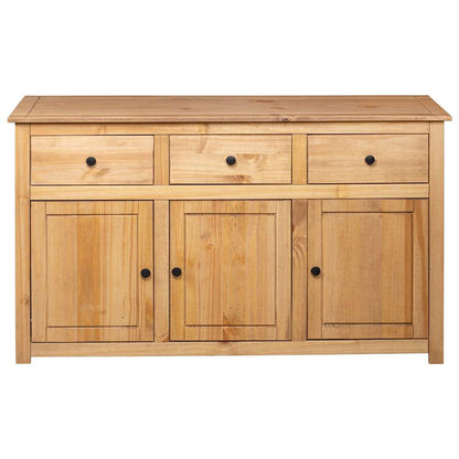 282703 vidaXL Sideboard 135x40x80 cm Solid Pinewood Panama Range