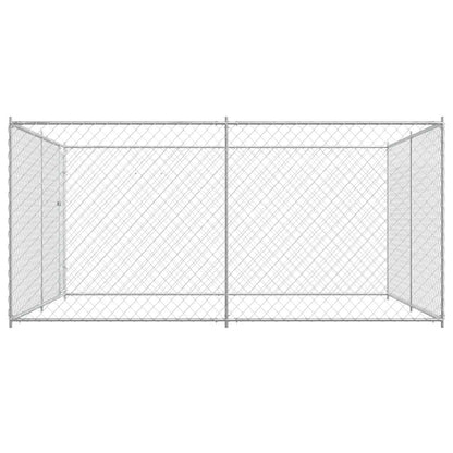 Outdoor Dog Kennel 383x383x185 cm