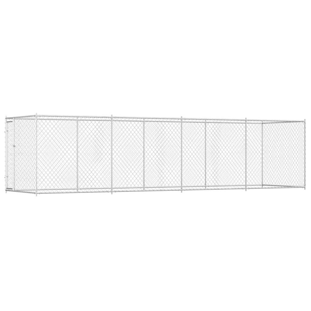 145030 vidaXL Outdoor Dog Kennel 760x192x185 cm