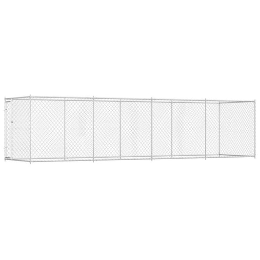 145030 vidaXL Outdoor Dog Kennel 760x192x185 cm