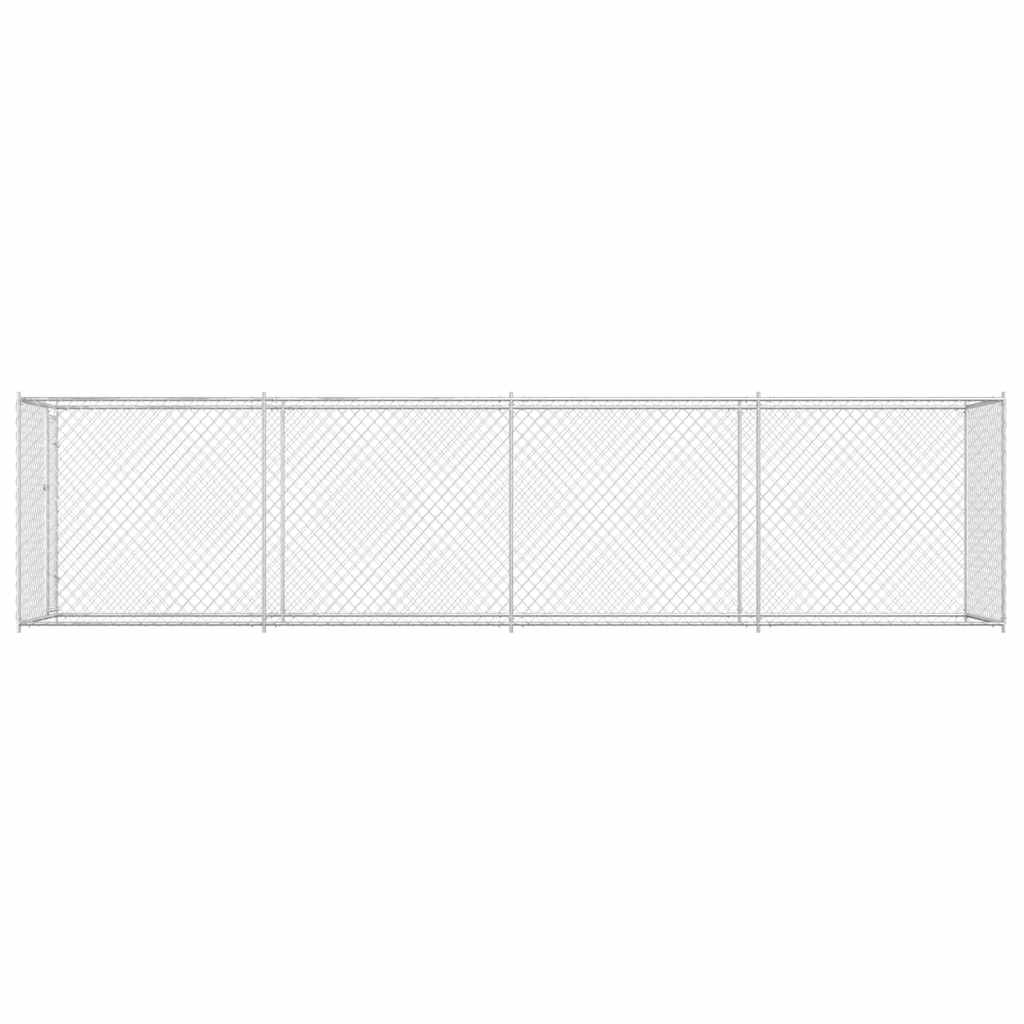 145030 vidaXL Outdoor Dog Kennel 760x192x185 cm