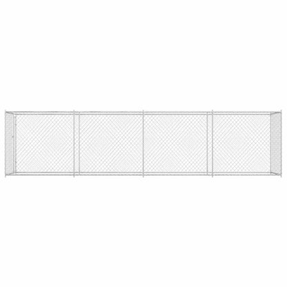 145030 vidaXL Outdoor Dog Kennel 760x192x185 cm