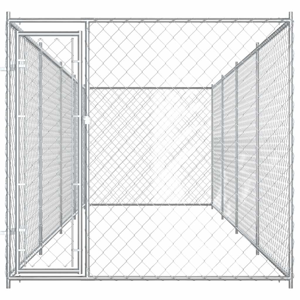 145030 vidaXL Outdoor Dog Kennel 760x192x185 cm