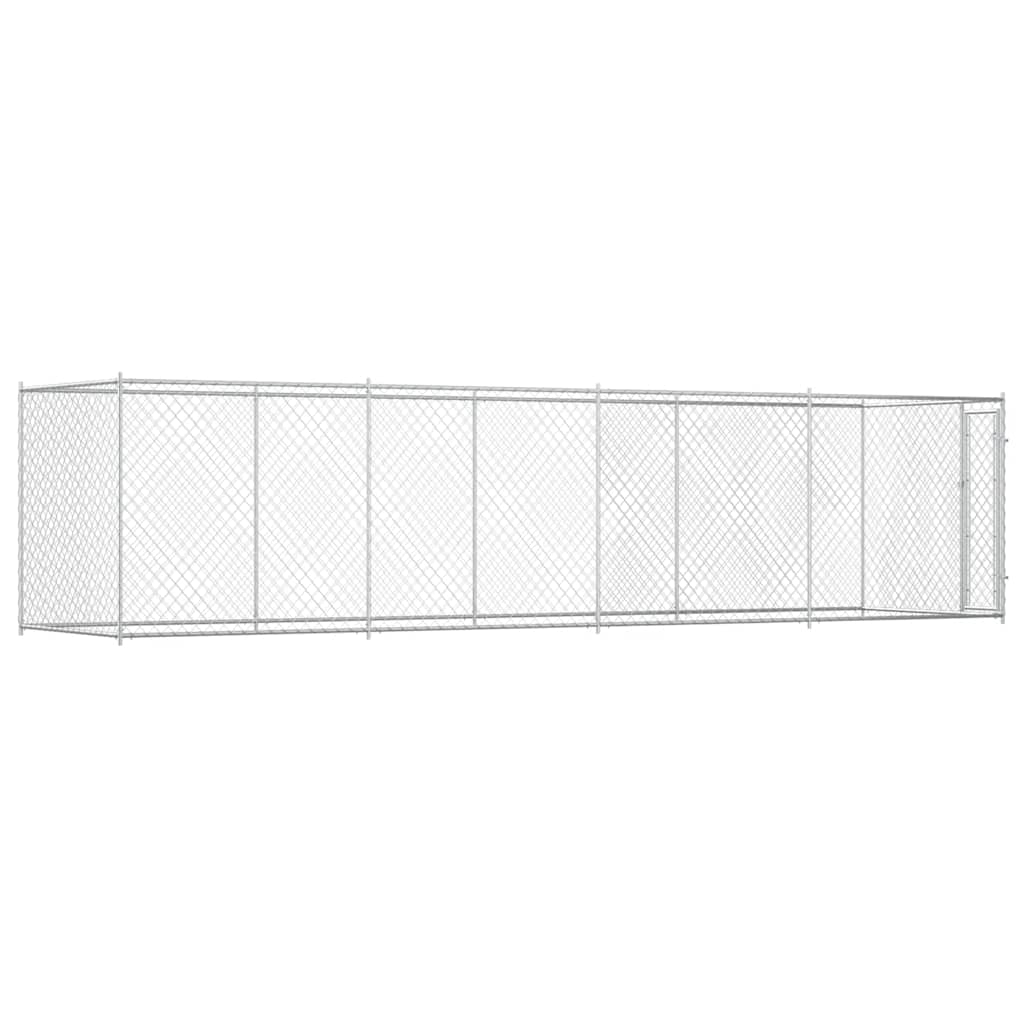 145030 vidaXL Outdoor Dog Kennel 760x192x185 cm