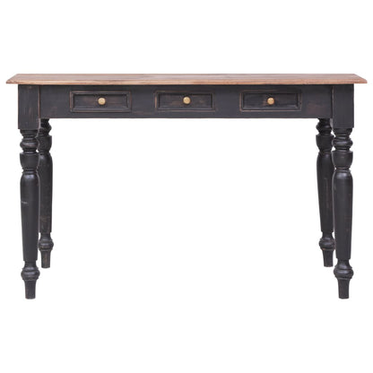 Desk | Old brown | Solid mahogany wood | Medium | Desk | Rectangular