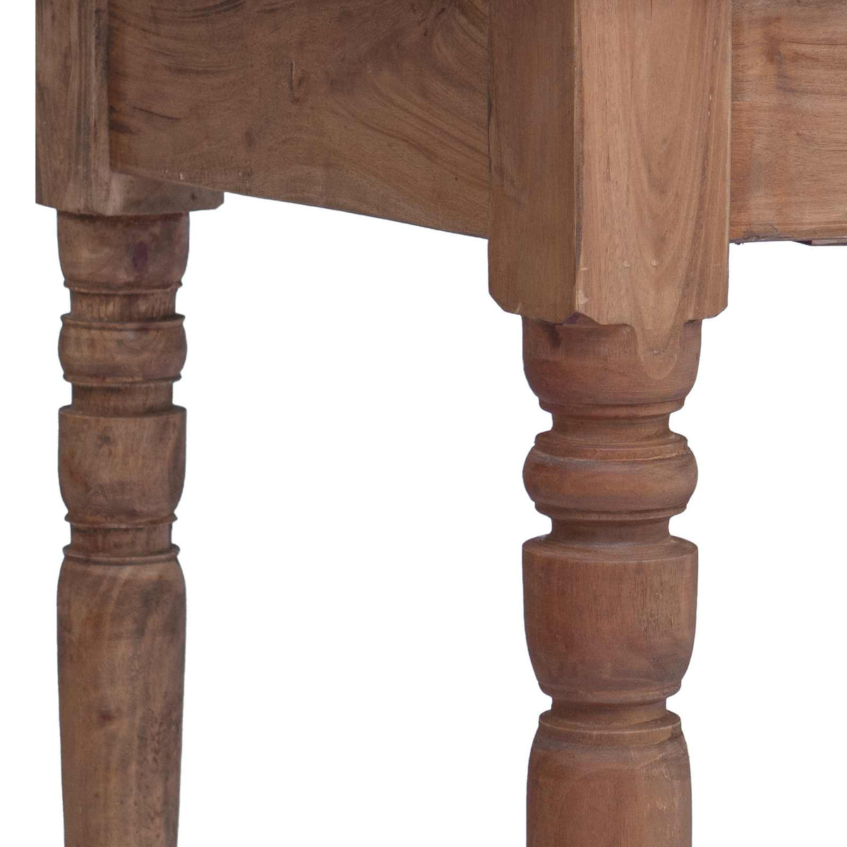 283909 vidaXL Desk with Drawers 117x57x75 cm Solid Mahogany Wood