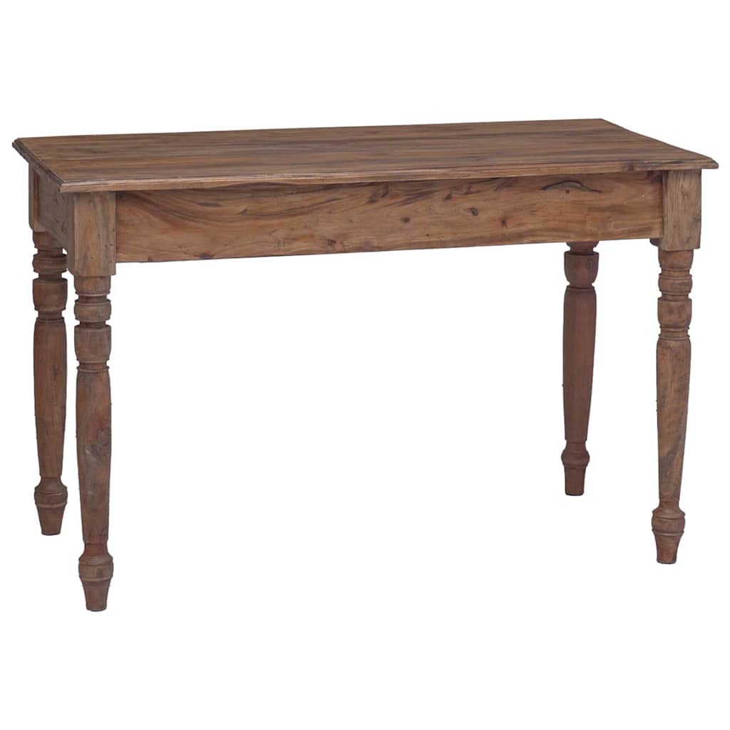 283909 vidaXL Desk with Drawers 117x57x75 cm Solid Mahogany Wood