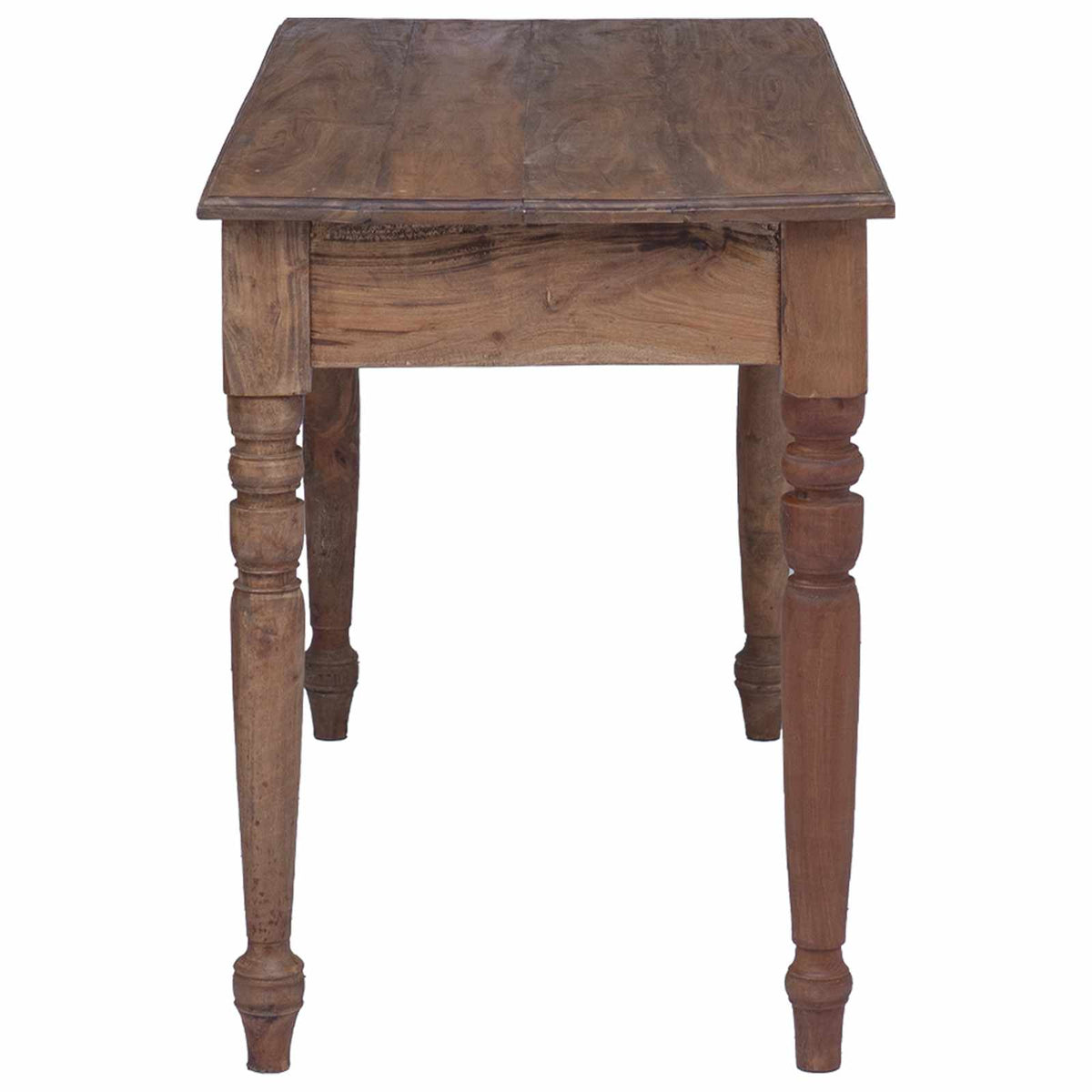 283909 vidaXL Desk with Drawers 117x57x75 cm Solid Mahogany Wood