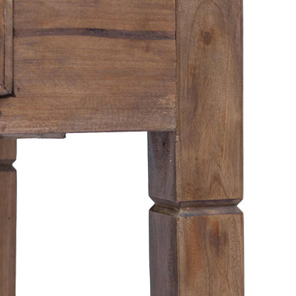 283912 vidaXL Writing Desk with Drawers 90x50x101 cm Solid Mahogany Wood