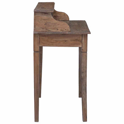 Writing Desk | Warm Brown | Solid Mahogany Wood | Medium | Writing Desk