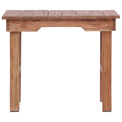 283915 vidaXL End Table 70x35x60 cm Solid Mahogany Wood
