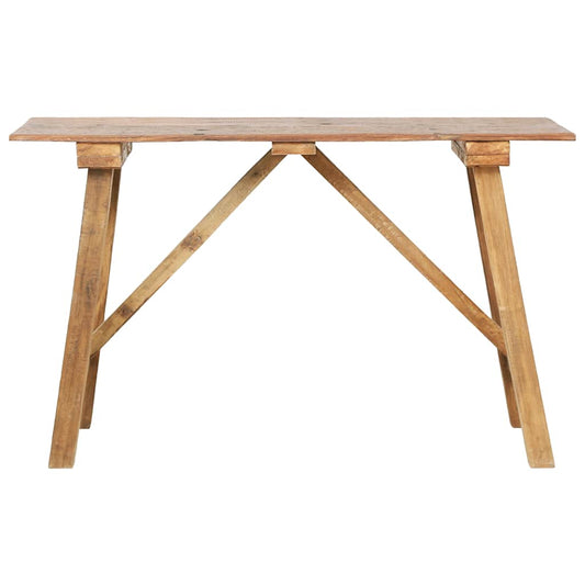 Console Table | Variations of brown due to recycled wood.