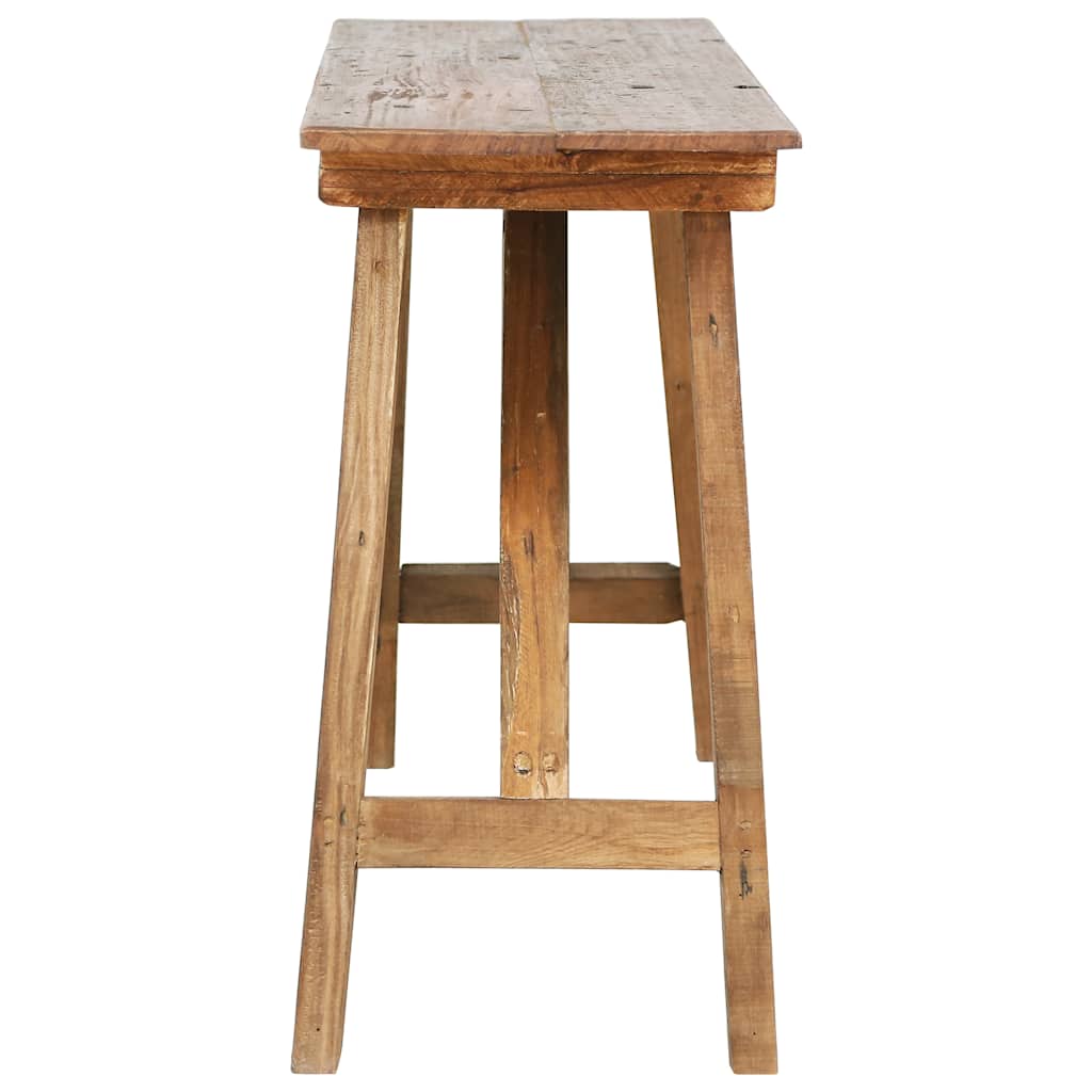 283916 vidaXL Console Table 130x40x80 cm Mixed Recycled Wood