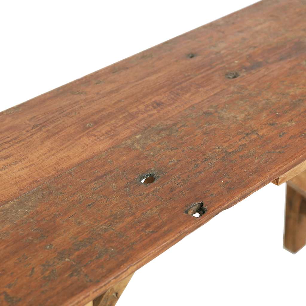 283916 vidaXL Console Table 130x40x80 cm Mixed Recycled Wood