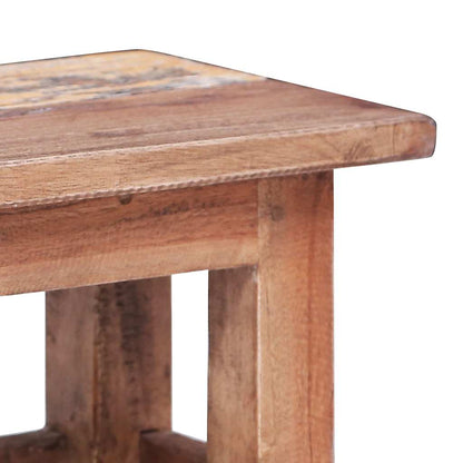 283922 vidaXL Nesting Tables 2 pcs Solid Mahogany Wood