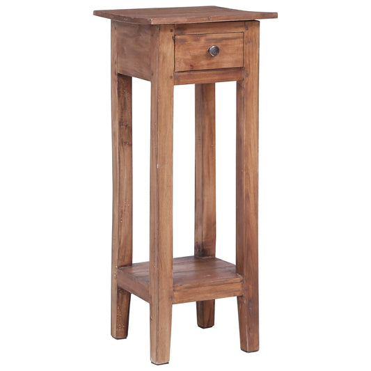 Plant Stand | Warm brown | Solid mahogany wood | 30x30x75 cm