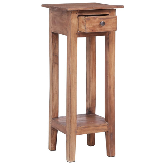 Plant Stand | Warm brown | Solid mahogany wood | 30x30x75 cm