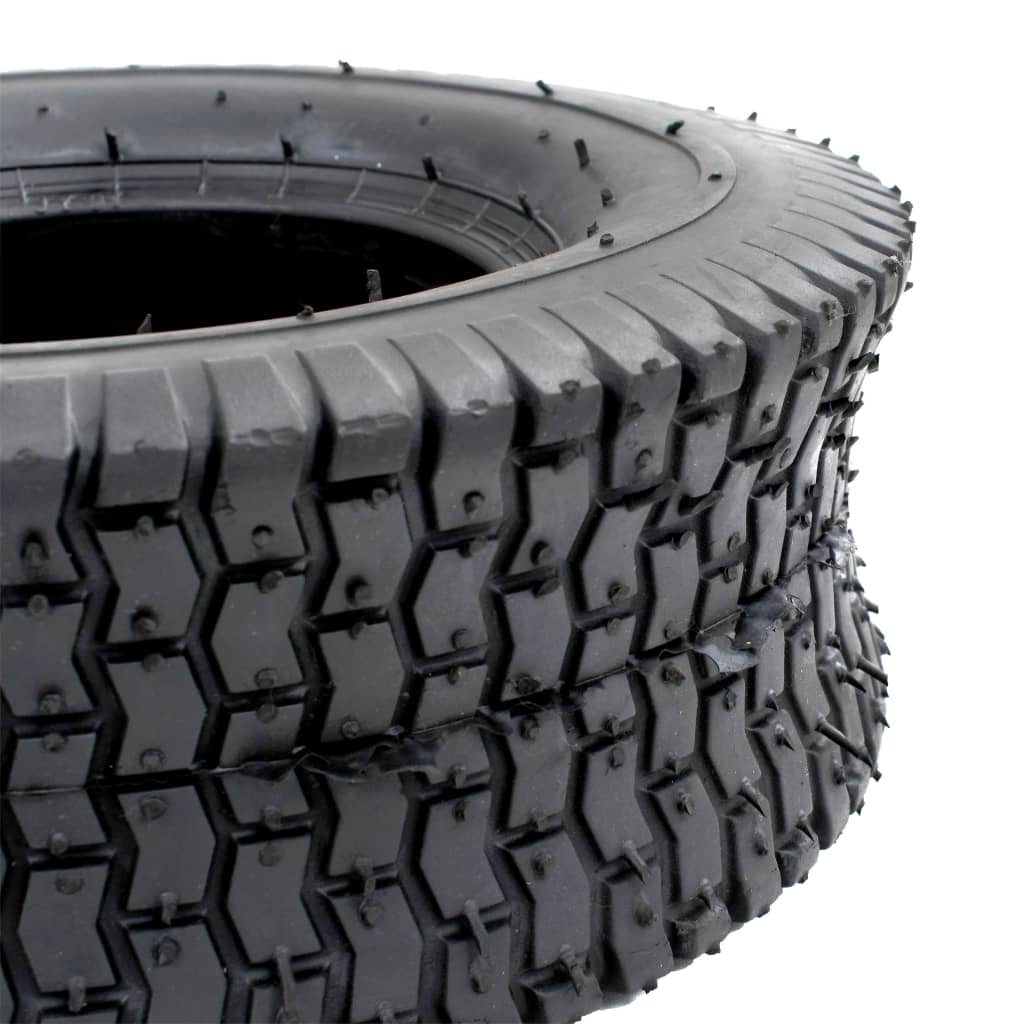 Tyre | Black | Rubber | 13 x 5.00-6 4PR | Heavy Weight Endurance