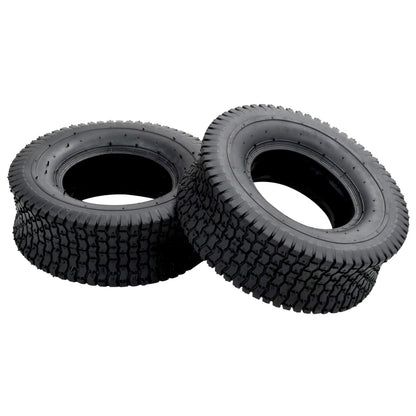 Tyre | Set of 2 | Black | Rubber | 13x5.00-6 | Heavy Weight Endurance