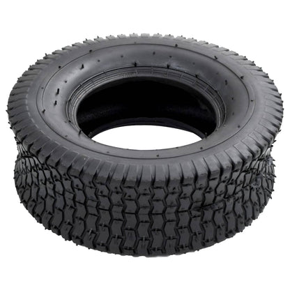 Tyre | Set of 2 | Black | Rubber | 13x5.00-6 | Heavy Weight Endurance