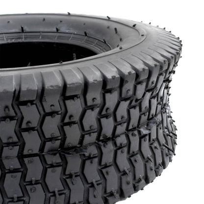 Tyre | Set of 2 | Black | Rubber | 13x5.00-6 | Heavy Weight Endurance