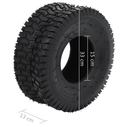 Tyre | Black | Rubber | Standard for wheelbarrow | Durable