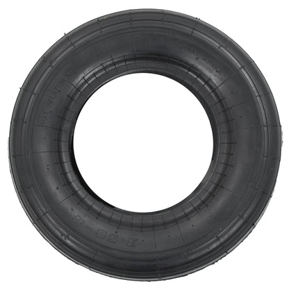 Tyre | Black | Rubber | 3.50-8 | Heavy Weight Endurance | Tyre | Circular