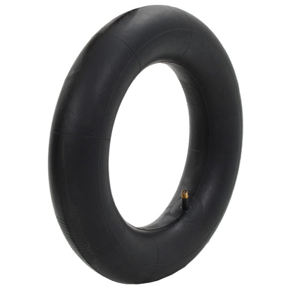 Tyre And Inner Tube | Black | Rubber | 3.50-8 4PR