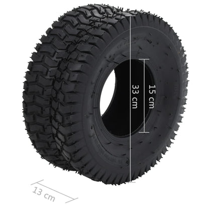 Tyre And Inner Tube | Black | Rubber | Heavy Weight Endurance