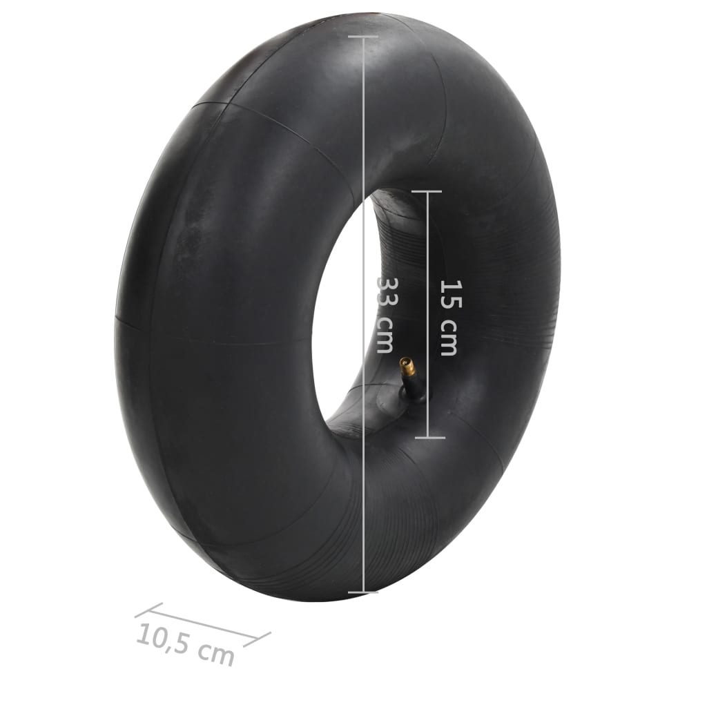 Tyre And Inner Tube | Black | Rubber | Heavy Weight Endurance