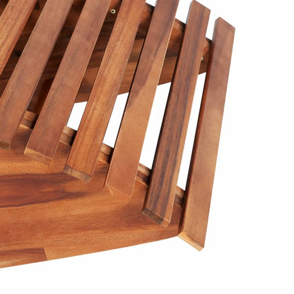 Sun Lounger | Set of 2 | Light brown | Acacia wood