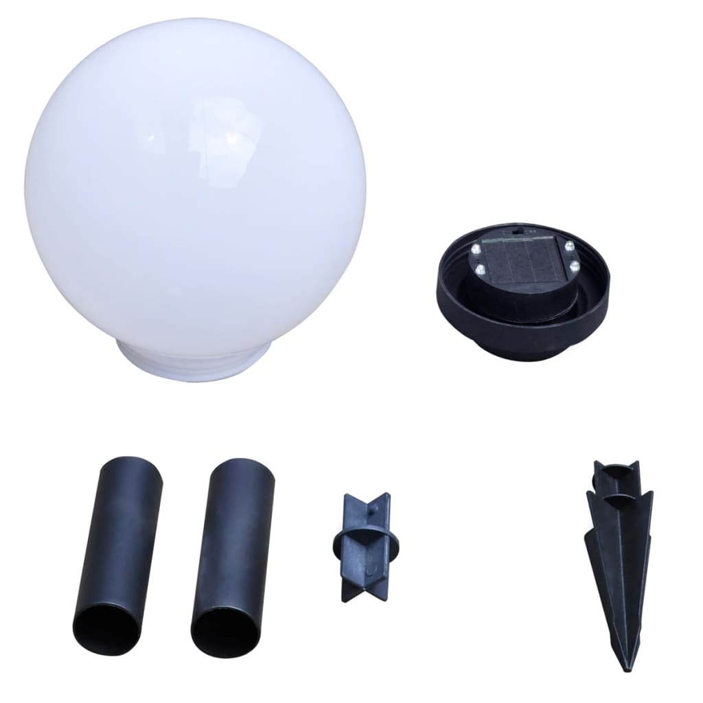 Outdoor Pathway Lamps 6 pcs LED 20 cm with Ground Spike