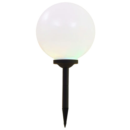 Outdoor Solar Lamps 4 pcs LED Spherical 30 cm RGB