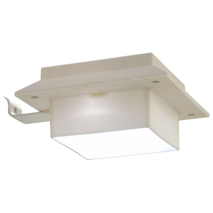 Outdoor Solar Lamps 12 pcs LED Square 12 cm White