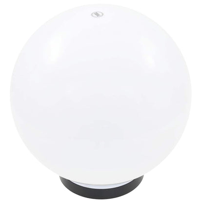 LED Bowl Lamps 4 pcs Spherical 25 cm PMMA
