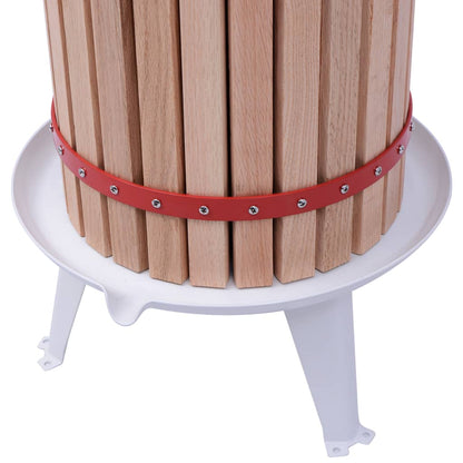 2 Piece Fruit & Wine Press and Crusher Set